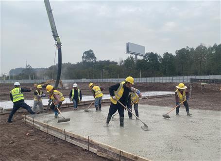 【真抓实干 勇猛争先】冶建桂海分公司一项目挂图作战抢进度